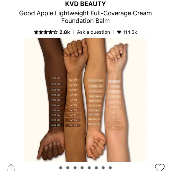 Kat‎ Von D Cream Foundation Balm - Picture 4 of 5